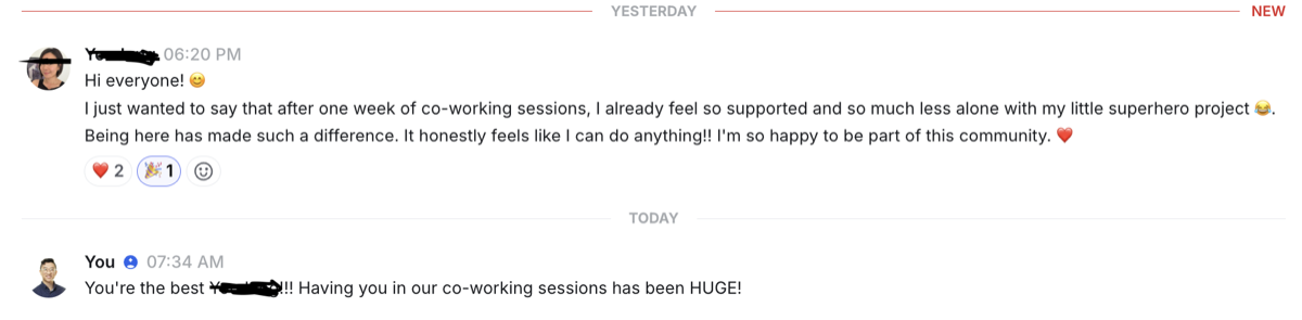 I already feel so supported and so much less alone with my little superhero project... It honestly feels like I can do anything. — YouJung · musician